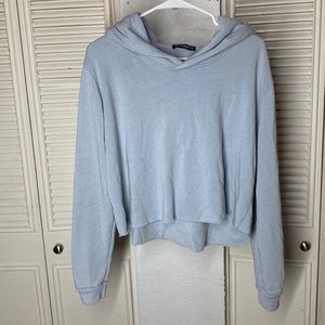Baby blue brandy Melville hoodie